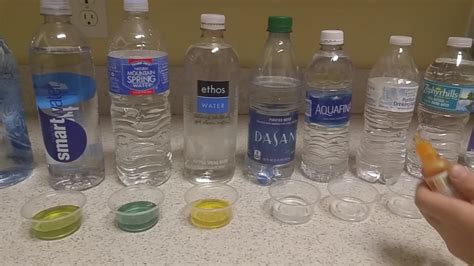 bottle waters ph test pirtures|safe ph for bottled water.